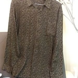 Mens silk shirt size lg